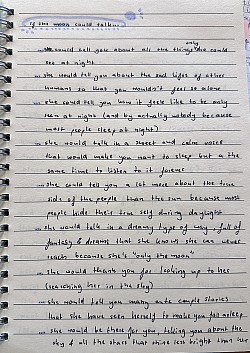 if the moon could talk