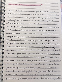 what makes someone a best friend?