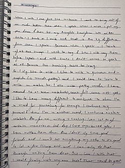 writing